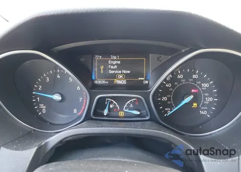 2016 Ford Focus Titanium из США, поврежденный, VIN 1FADP3N28GL369986